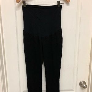 SOHO MATERNITY jeggings M Black Stretch Knit Skinn